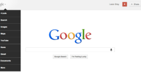 Google bar : nouveau design pour Google