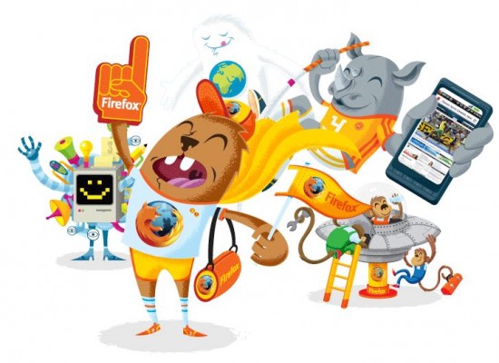 Firefox artwork firefox-artwork