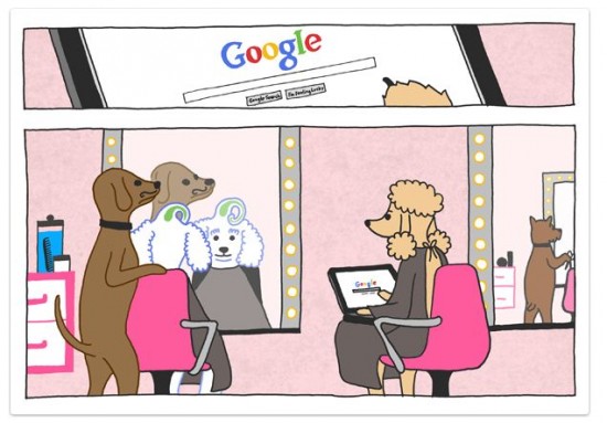 Google search captions