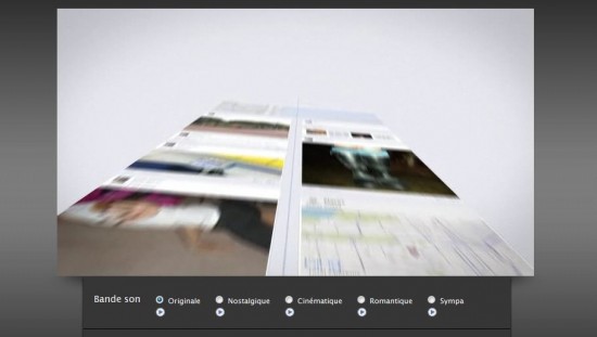 Timeline movie maker