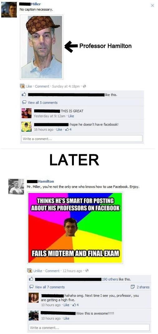 Prof facebook