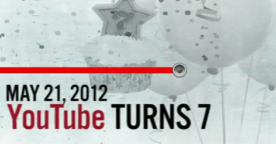 Youtube fête ses 7 ans