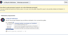 Annuler un message programmé sur Facebook