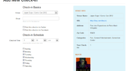 Automatiser ses check-in sur Foursquare