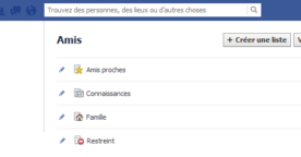 Comment créer et gérer des listes d’amis sur Facebook
