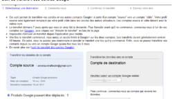Fusionner deux comptes Google+