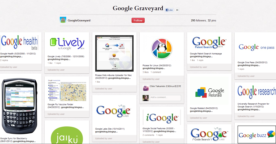 Le cimetière de Google sur Pinterest