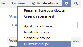 comment faire pour sortir d un groupe sur facebook