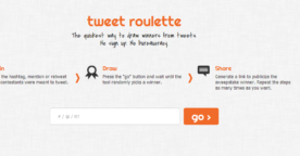 Tweet Roulette, faire un tirage au sort sur Twitter