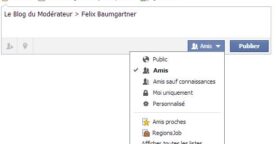 Réglages : qui peut voir mes statuts Facebook ?