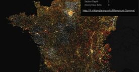 Data visualization : une cartographie des données Wikipedia