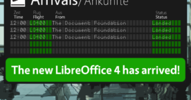 LibreOffice 4 est disponible au téléchargement