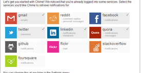 Regroupez vos notifications sur les médias sociaux avec Chime