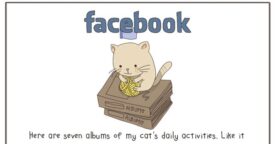 Les médias sociaux expliqués par des chats