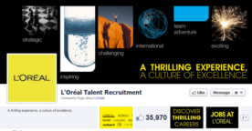 La stratégie marque employeur de L’Oréal sur les réseaux sociaux