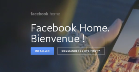 Facebook Home est disponible au téléchargement en France