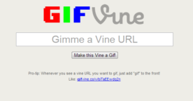 Convertir ses vidéos Vine en GIF