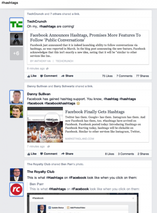 Les Hashtags Enfin Disponibles Sur Facebook Ou Presque Bdm