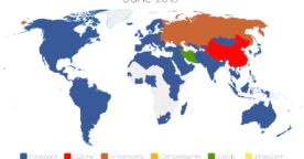 Cartographie mondiale des réseaux sociaux – été 2013