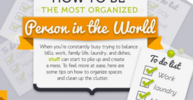 Infographie : des astuces pour être mieux organisé