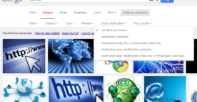Chercher des photos libres de droit avec Google Images