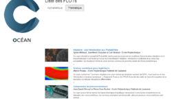 Trouver un MOOC francophone avec OCEAN FLOTs