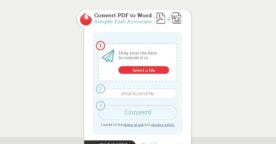 Convertir un PDF en fichier Word avec Convertii