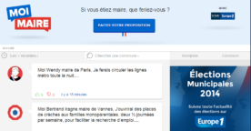 Politique 2.0 : Europe 1 lance la plateforme participative Moi Maire