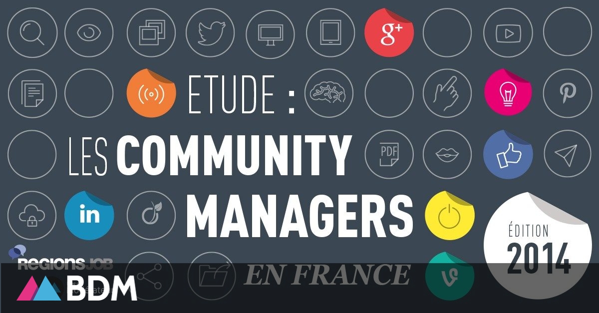 Enquête sur les community managers en France – Édition 2014