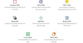 Convertir, fusionner, diviser ou compresser un PDF avec SmallPDF