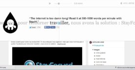 Augmentez votre vitesse de lecture avec Squirt