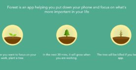Accro à votre smartphone ? Forest est là pour vous désintoxiquer !