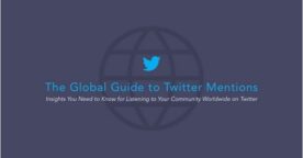 Infographie : les mentions Twitter en chiffres