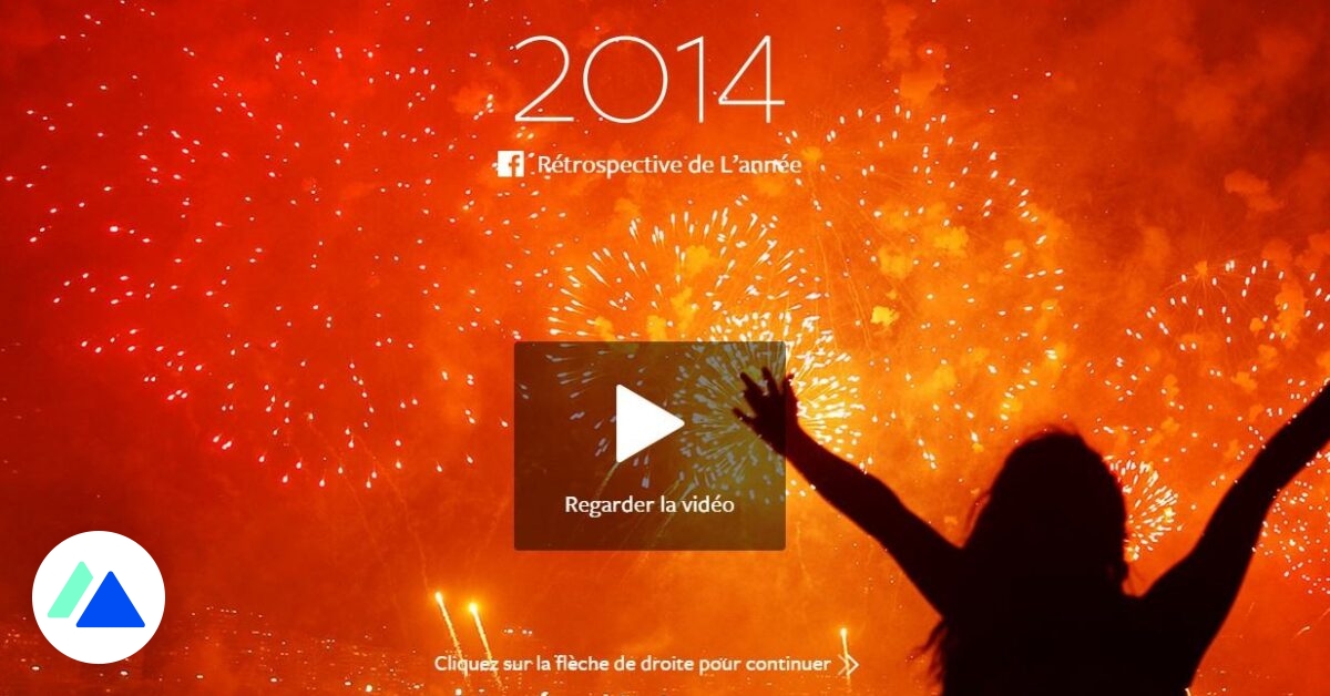 Facebook : la rétrospective de l’année 2014 en France et dans le monde