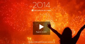 Facebook : la rétrospective de l’année 2014 en France et dans le monde