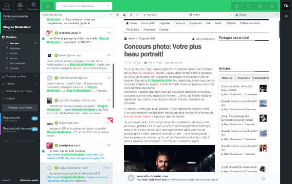 Test Mention, un outil pour surveiller des motsclés sur et