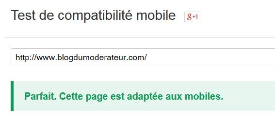 compatibilité mobile