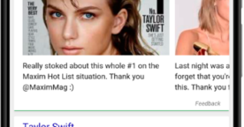 Les tweets disponibles dans les résultats de recherche Google