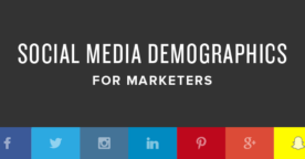 Le profil démographique des utilisateurs de Facebook, Twitter, Instagram, Pinterest, Snapchat…