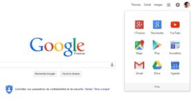 Google supprime le lien vers Google+ situé en haut du moteur de recherche et des autres services