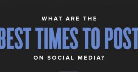 Quand poster sur les réseaux sociaux ?