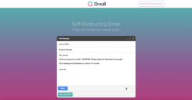 Dmails : envoyer des mails qui s’auto-détruisent