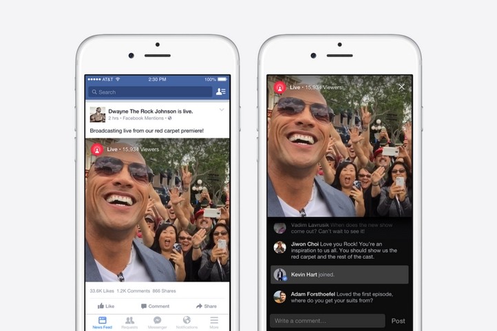 Nouveautés Facebook Vidéos En Live Streaming Et Contacts Facilités