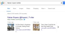 Les tweets indexés sur Google, sur mobile et sur desktop