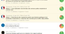 Une plateforme collaborative pour concevoir le projet de loi pour une République numérique