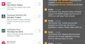 Les premières images de Facebook Notify, l’application pour recevoir les dernières infos en push