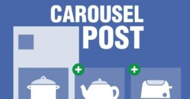 Facebook : le format Carrousel accessible pour toutes les pages sans sponsorisation