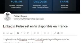 LinkedIn : l’outil de blogging Pulse disponible en France