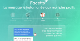Facetts : une appli de messagerie instantanée aux profils multiples