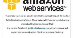 Quand le recrutement innovant va trop loin : Amazon cherche à séduire les ingénieurs sur Tinder
